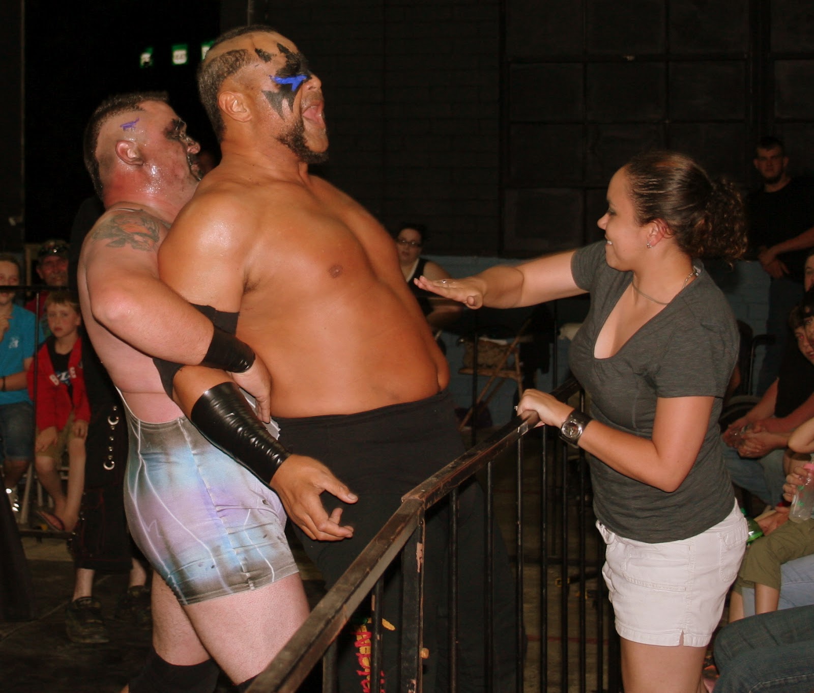 Professional gay wrestling federation Passed out gay guys
